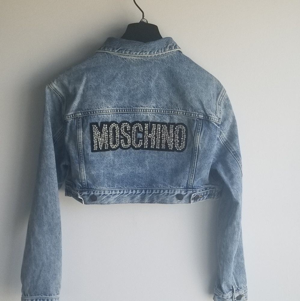 Moschino x H&M Short Rhinestone Jacket (Denim)